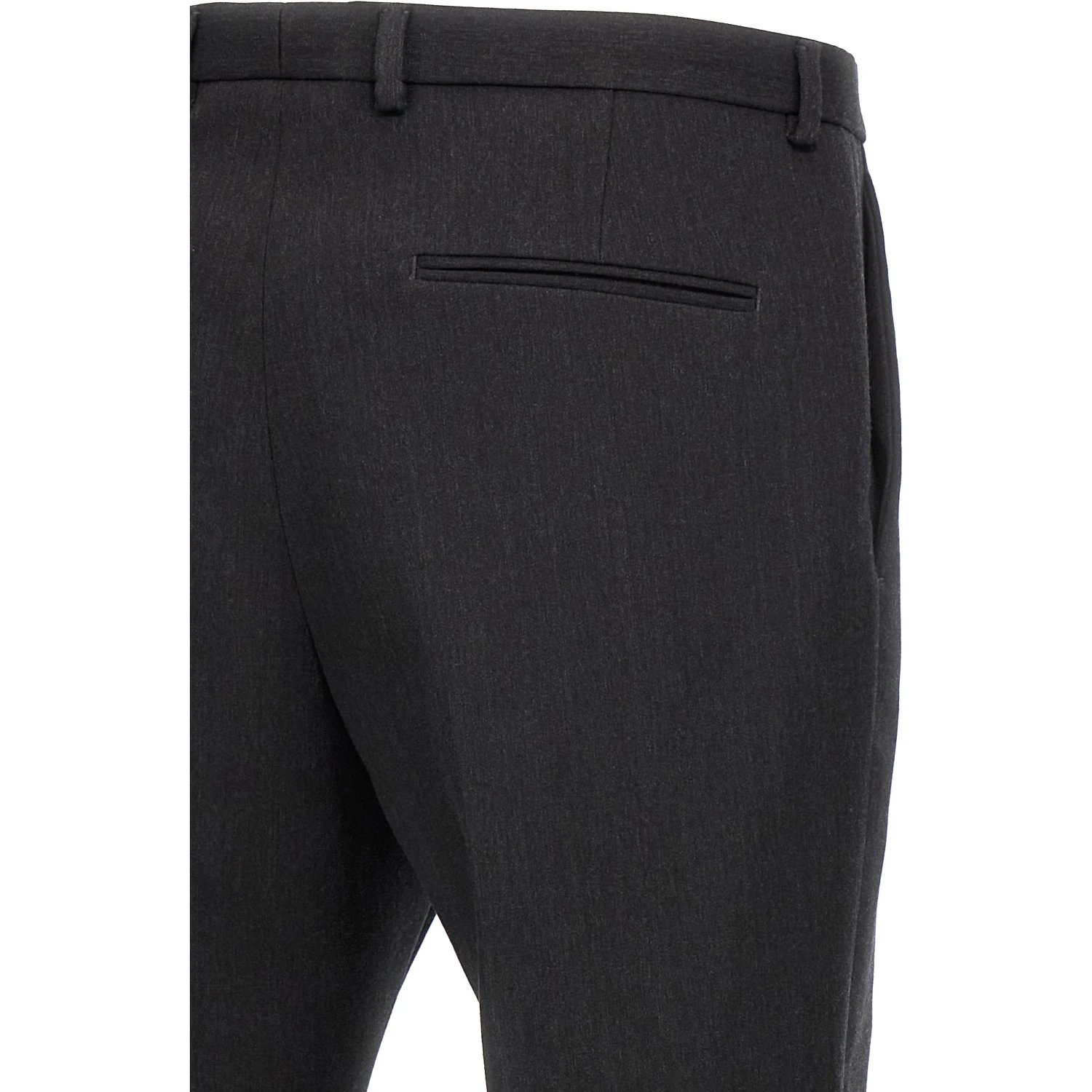 Gray Wool Dress Pants