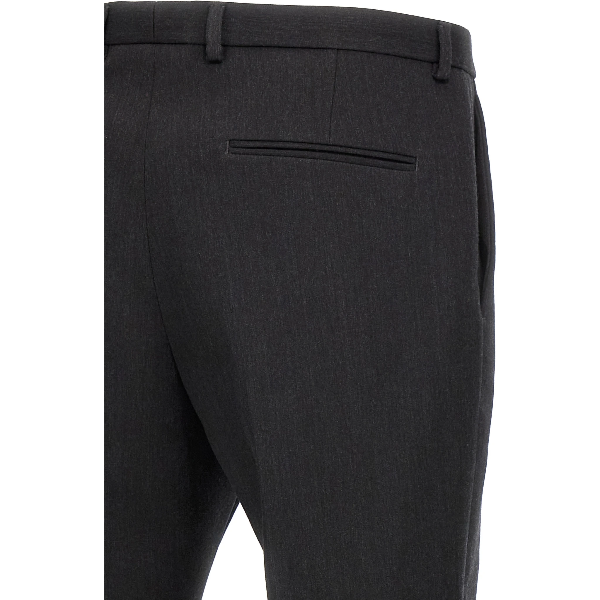 Gray Wool Dress Pants