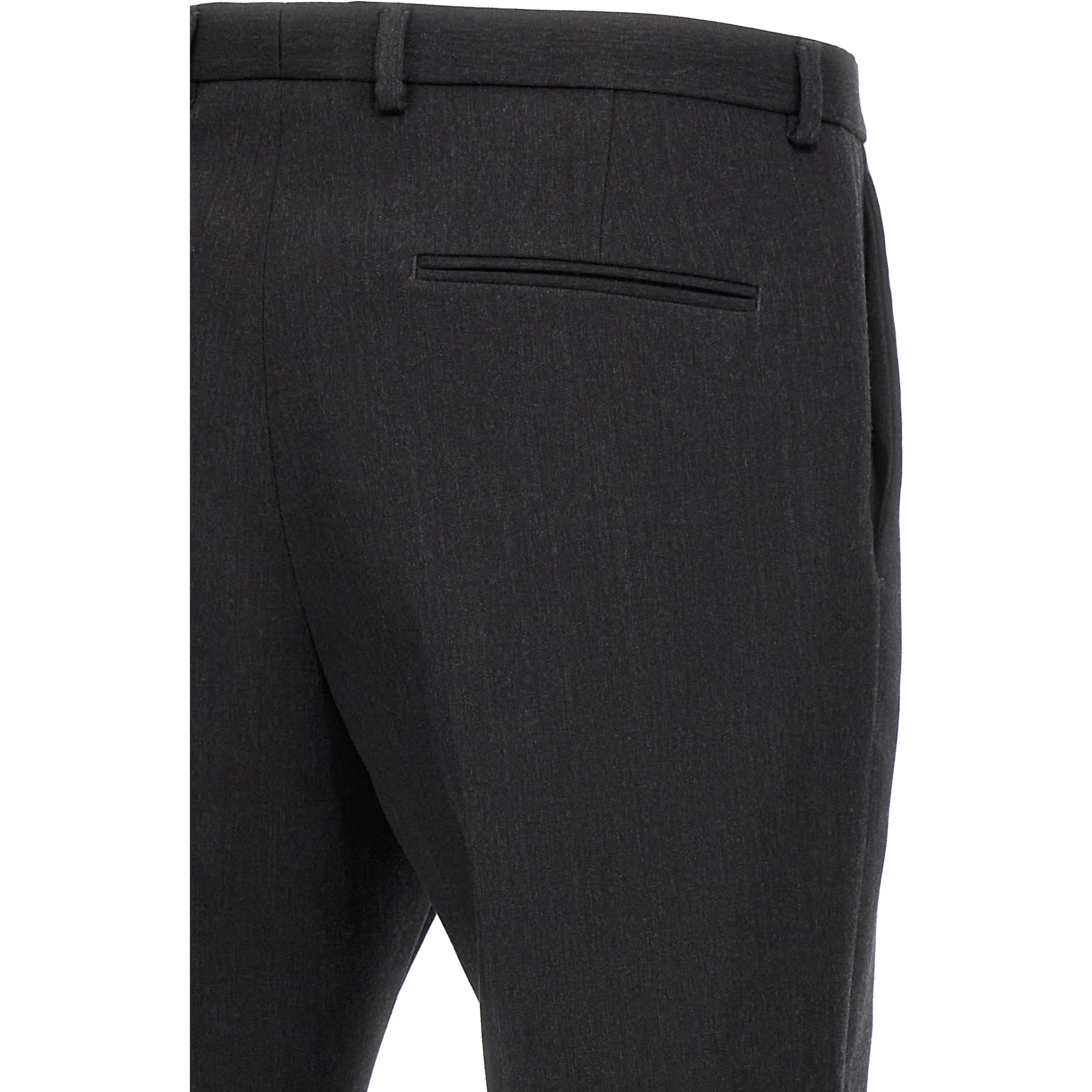 Gray Wool Dress Pants