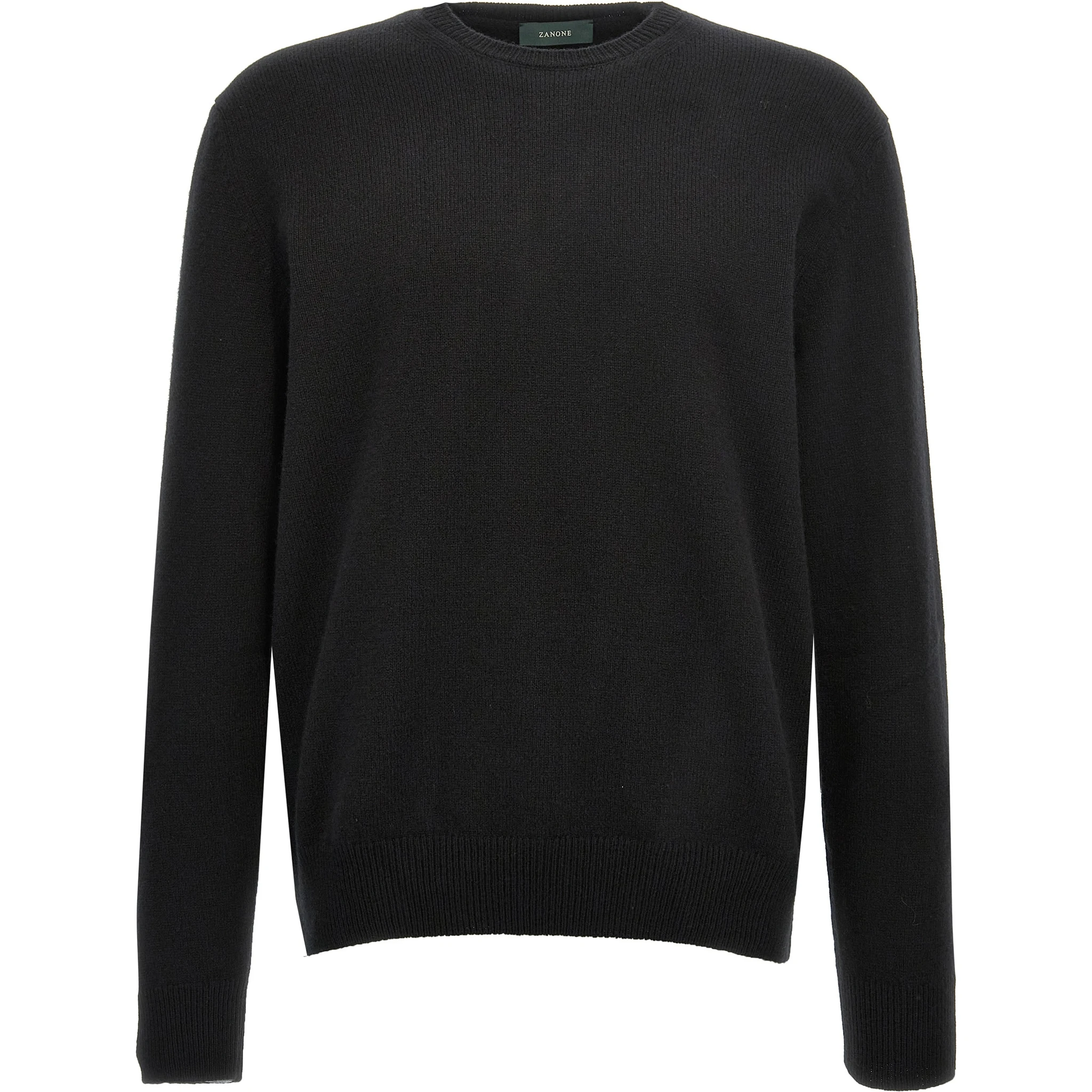 Black Virgin Wool Cardigan