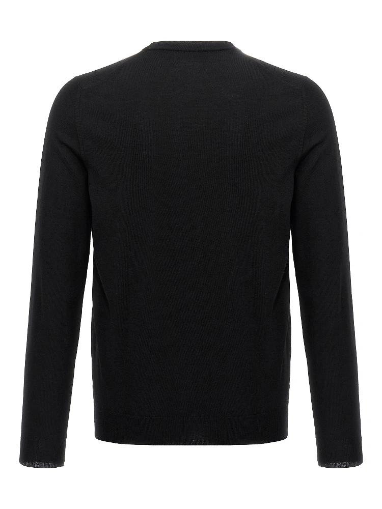 Black Virgin Wool Cardigan alternative