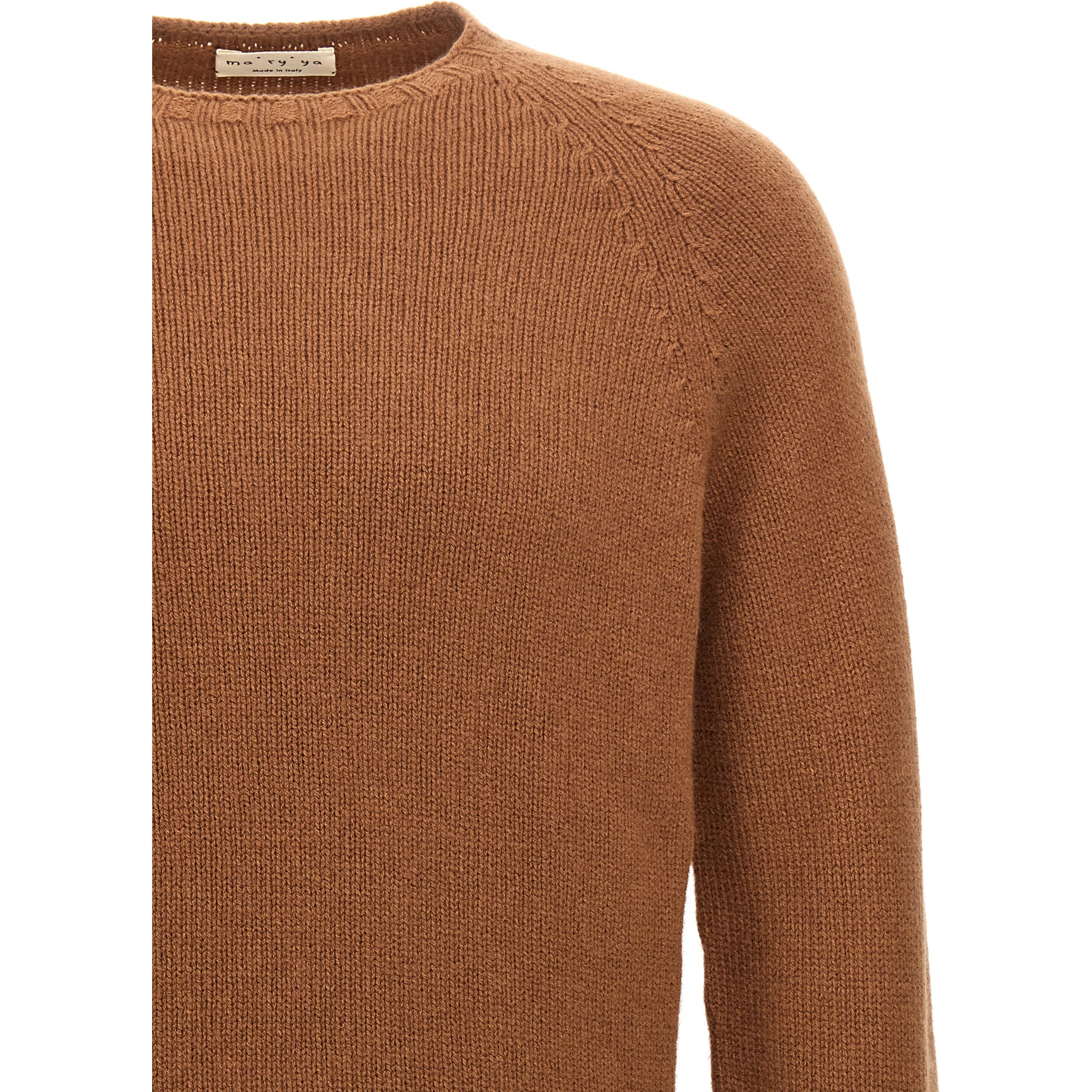 Brown Wool Cardigan
