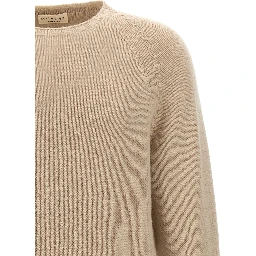 Beige Wool Cardigan