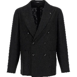 Black Virgin Wool Blazer