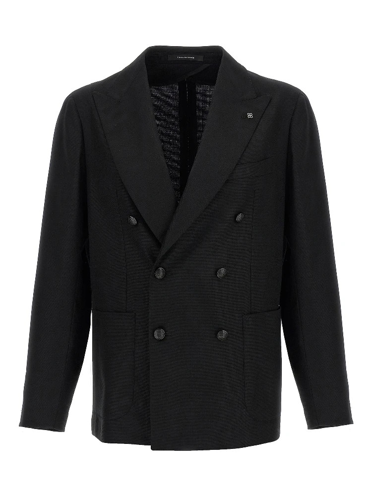 Black Virgin Wool Blazer