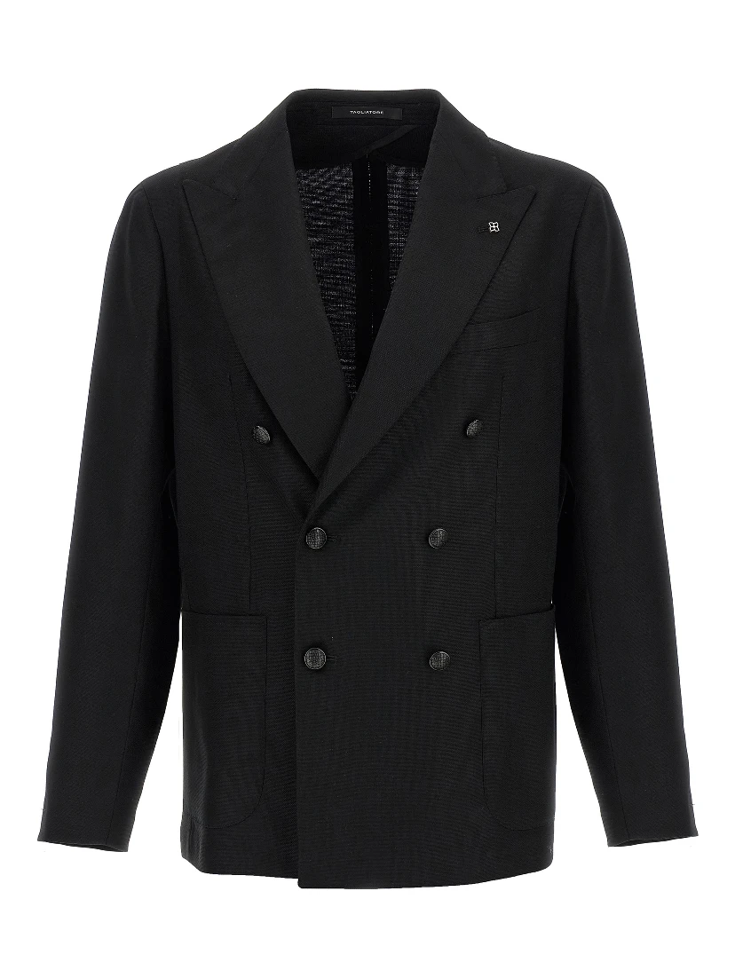 Black Virgin Wool Blazer