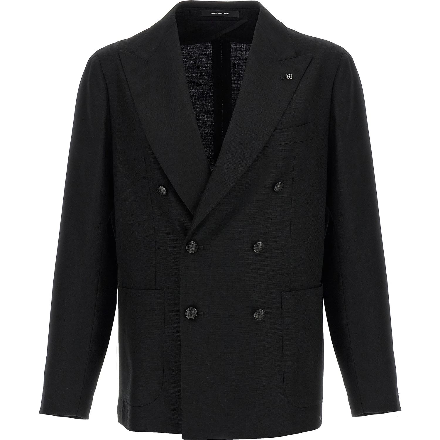 Black Virgin Wool Blazer