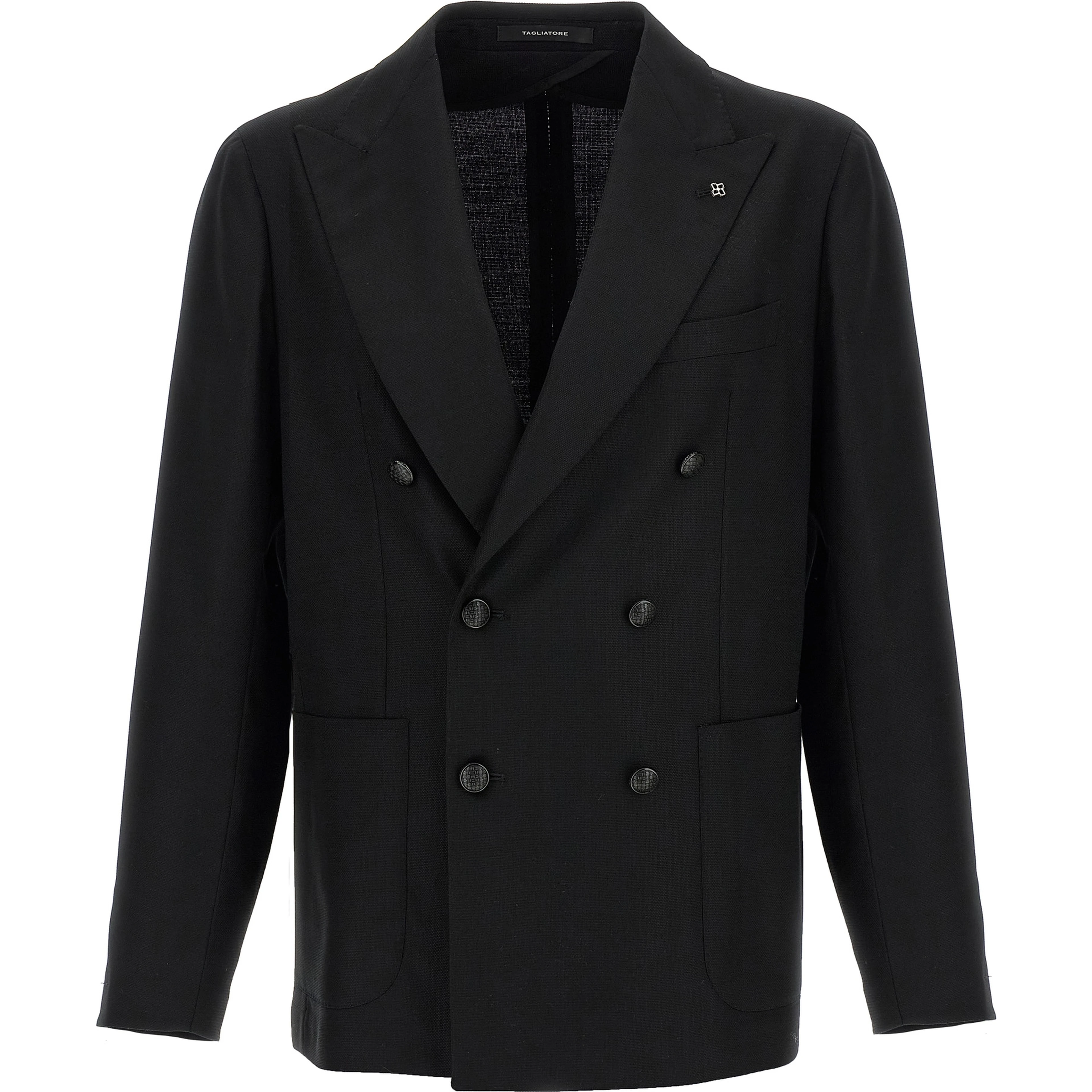 Black Virgin Wool Blazer