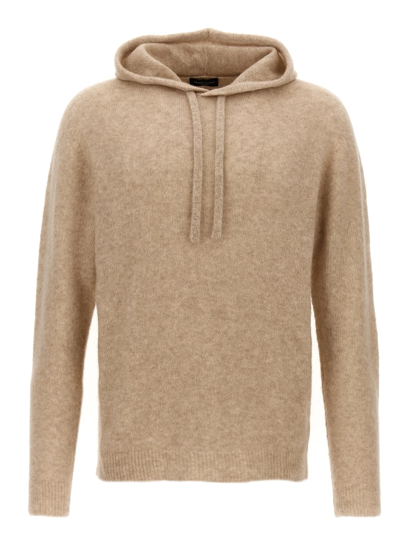 Beige Cashmere Cardigan