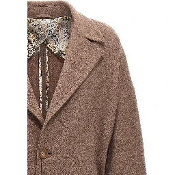 Beige Wool Coat
