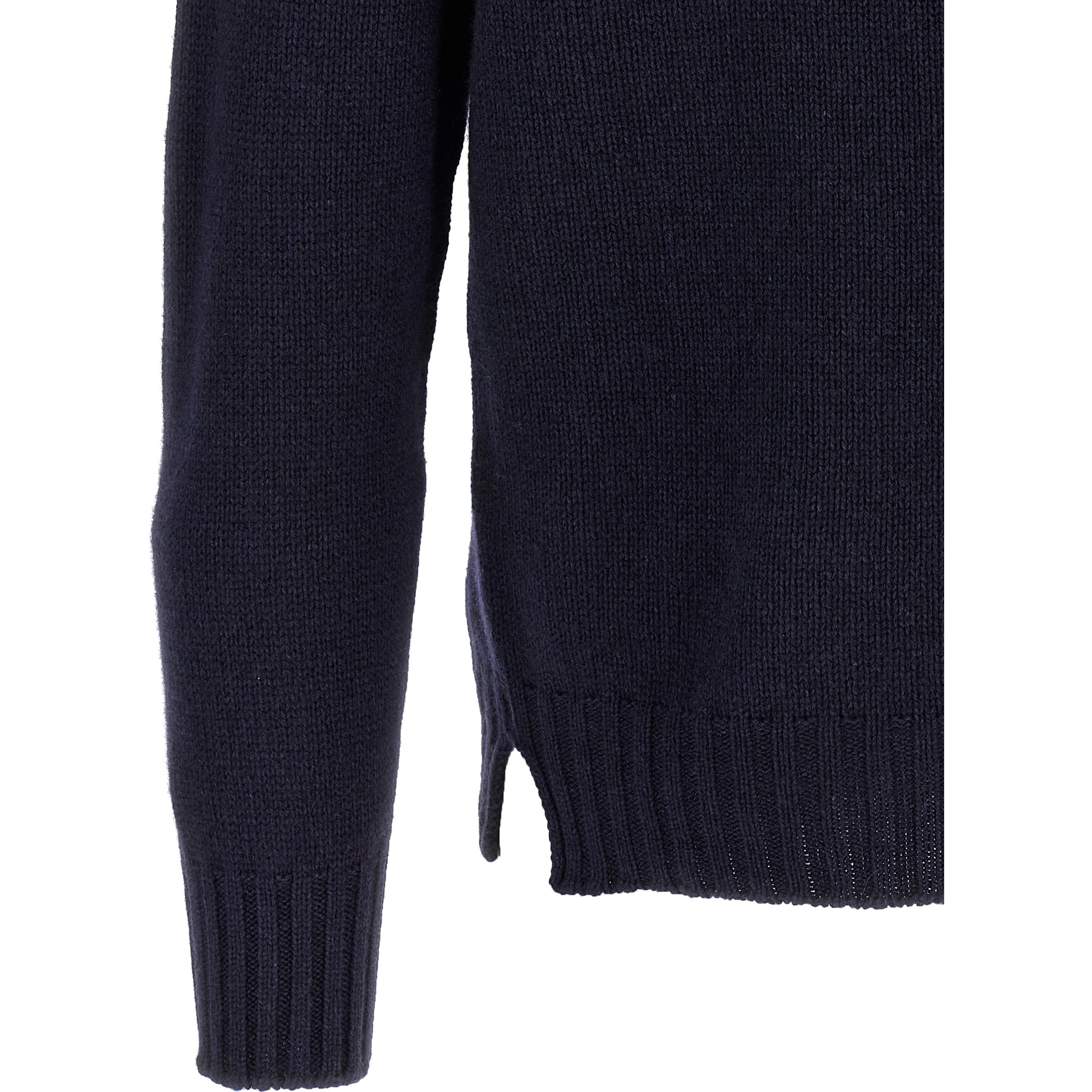 Blue Wool Cardigan
