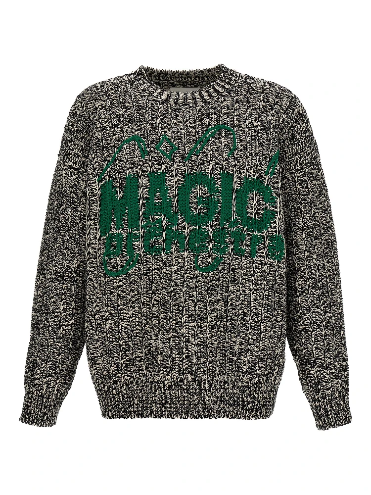 Multicolor Wool Cardigan