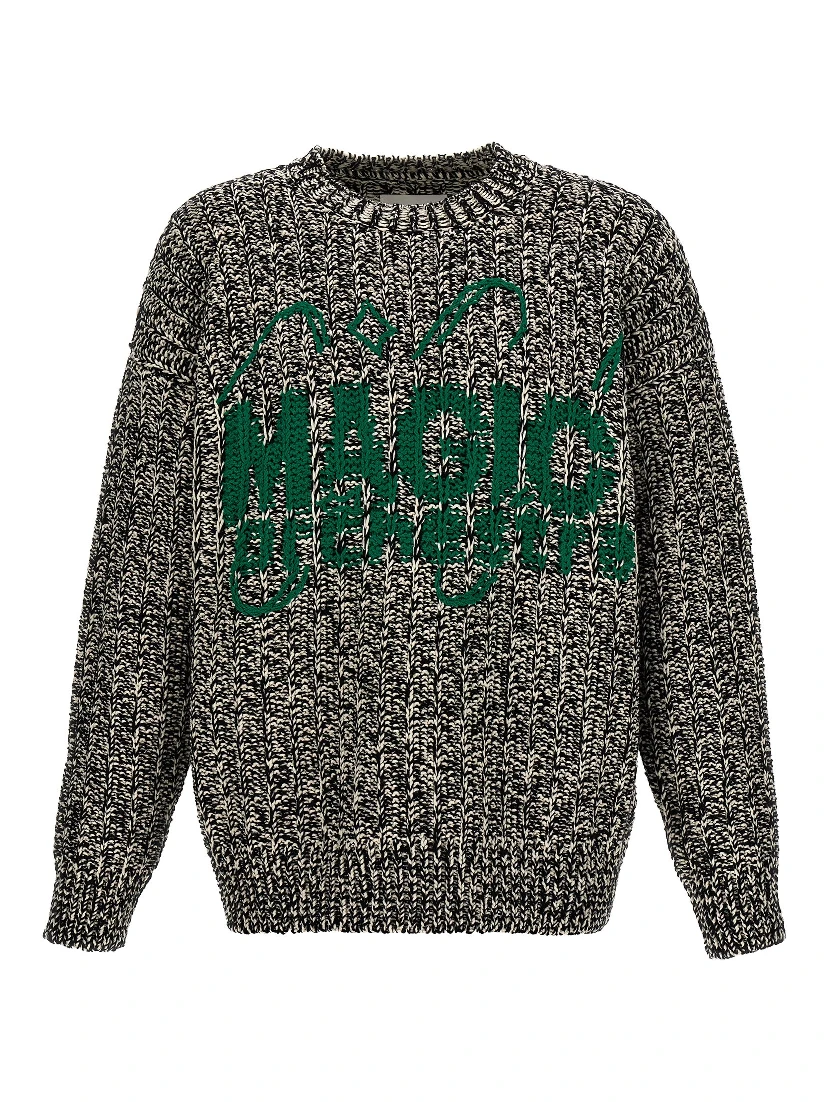 Multicolor Wool Cardigan