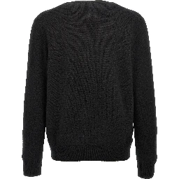 Black Virgin Wool Cardigan
