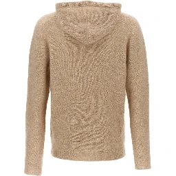 Beige Cashmere Cardigan