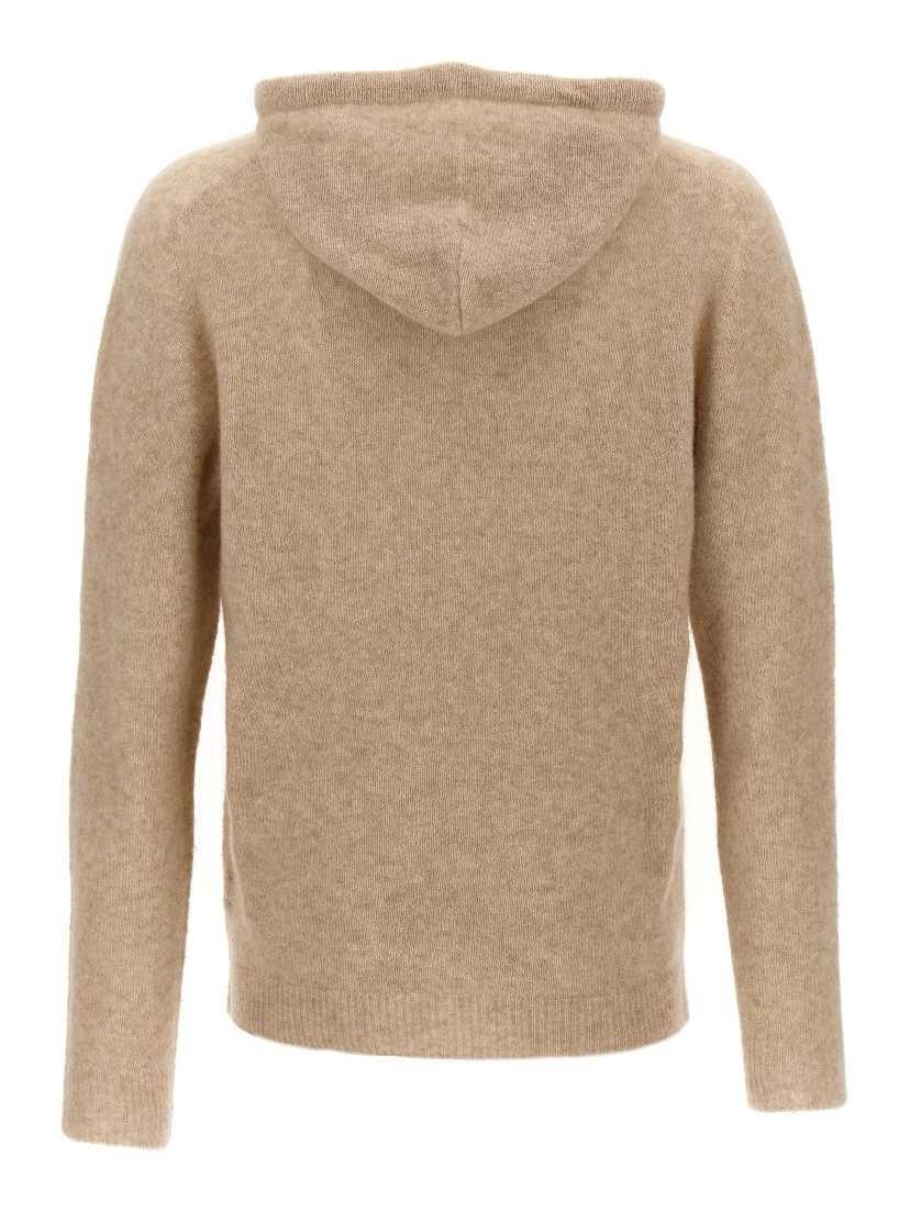 Beige Cashmere Cardigan