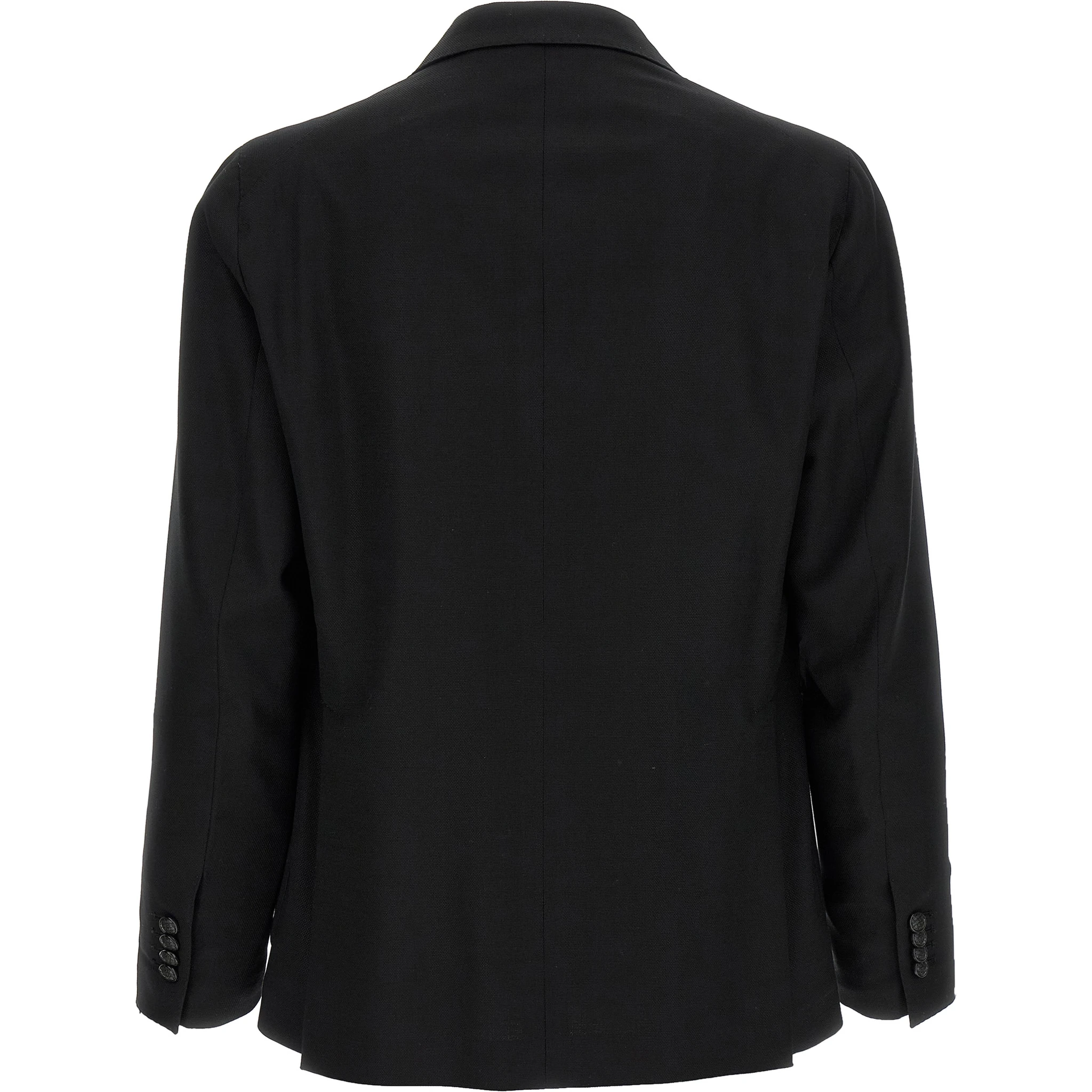 Black Virgin Wool Blazer