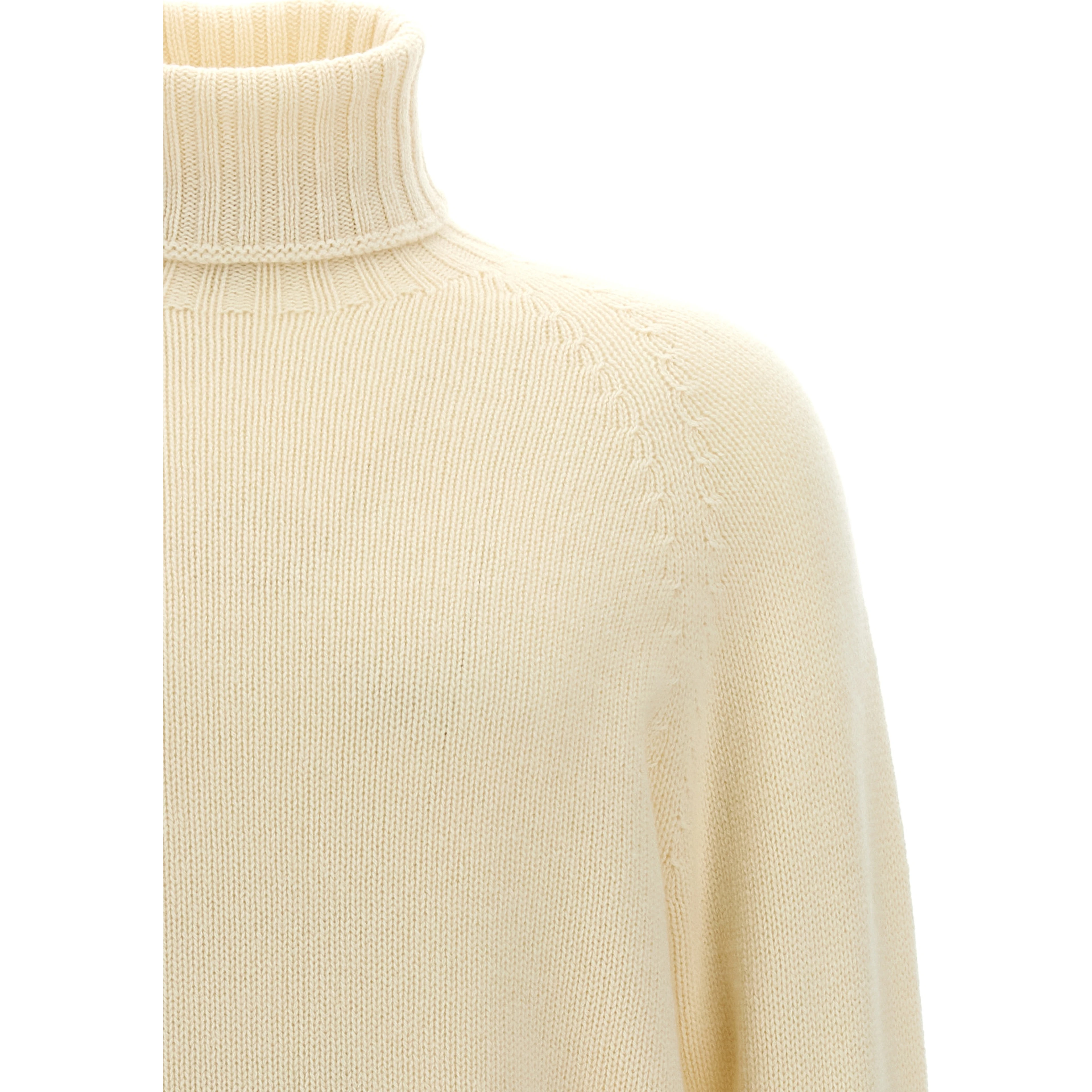 White Wool Cardigan