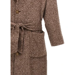 Beige Wool Coat