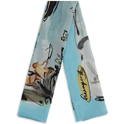 Multicolor Silk Scarf