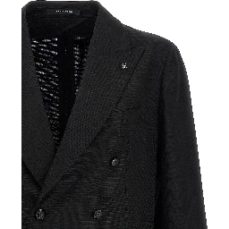 Black Virgin Wool Blazer