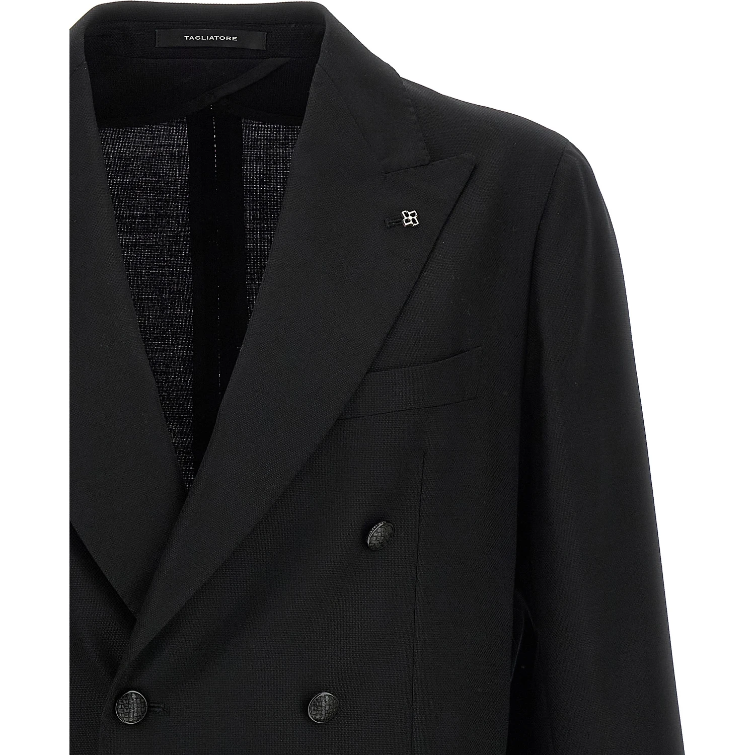 Black Virgin Wool Blazer