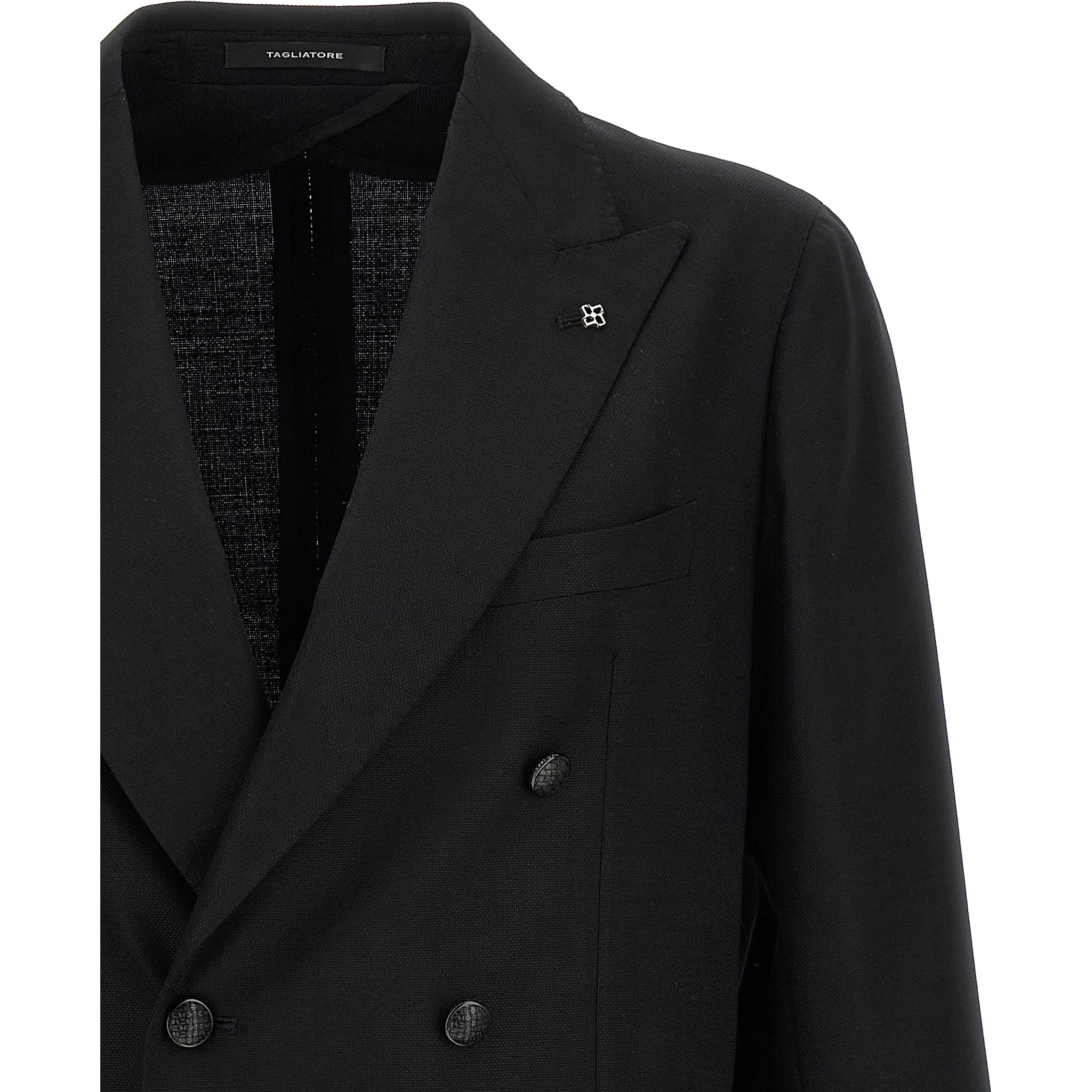 Black Virgin Wool Blazer