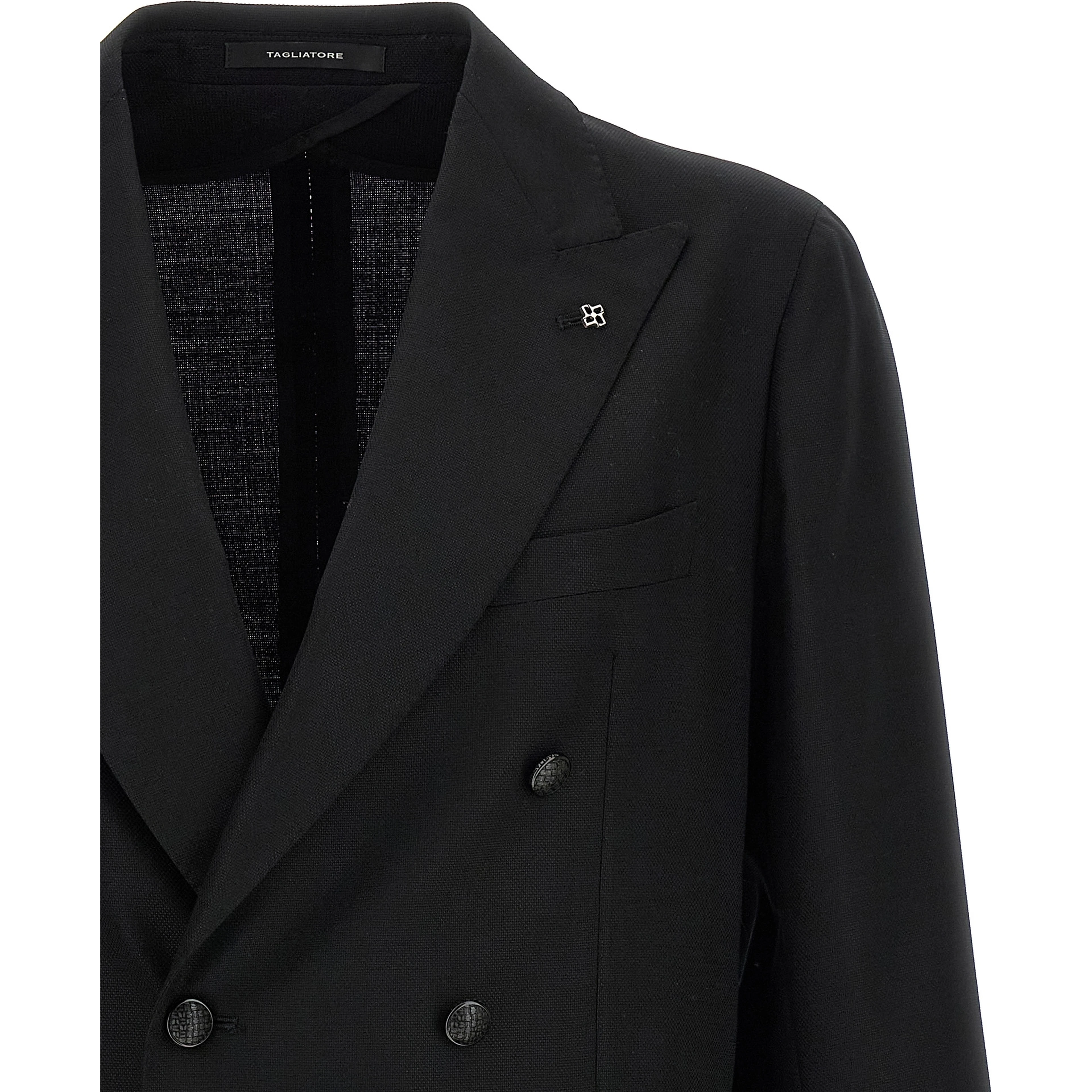 Black Virgin Wool Blazer