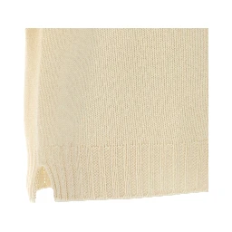 White Wool Cardigan