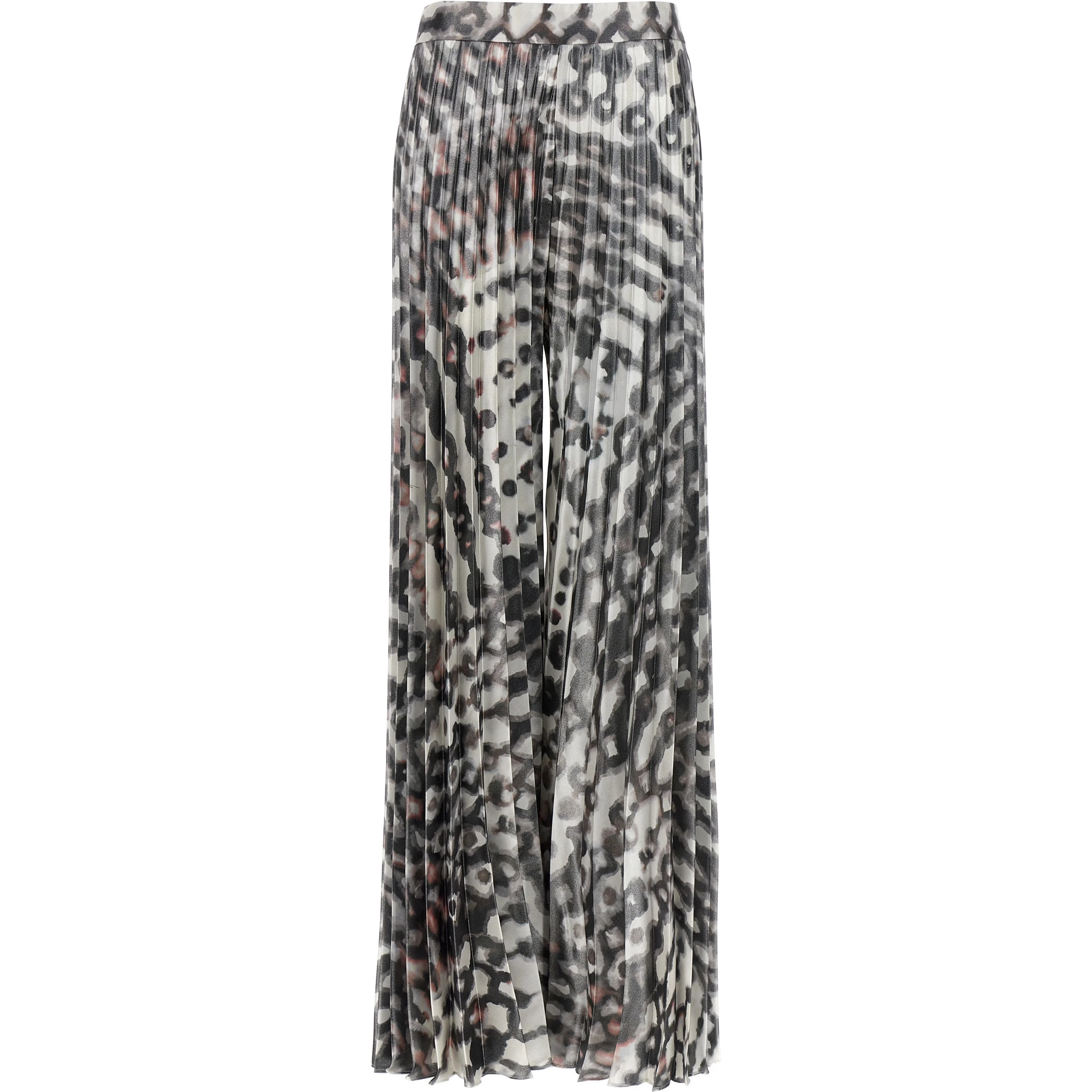 Multicolor Polyester Long Skirt
