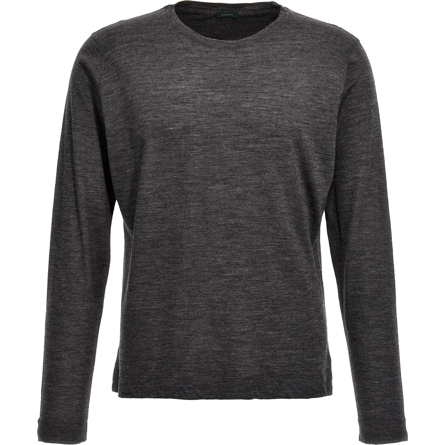 Gray Virgin Wool Cardigan