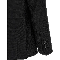 Black Virgin Wool Blazer