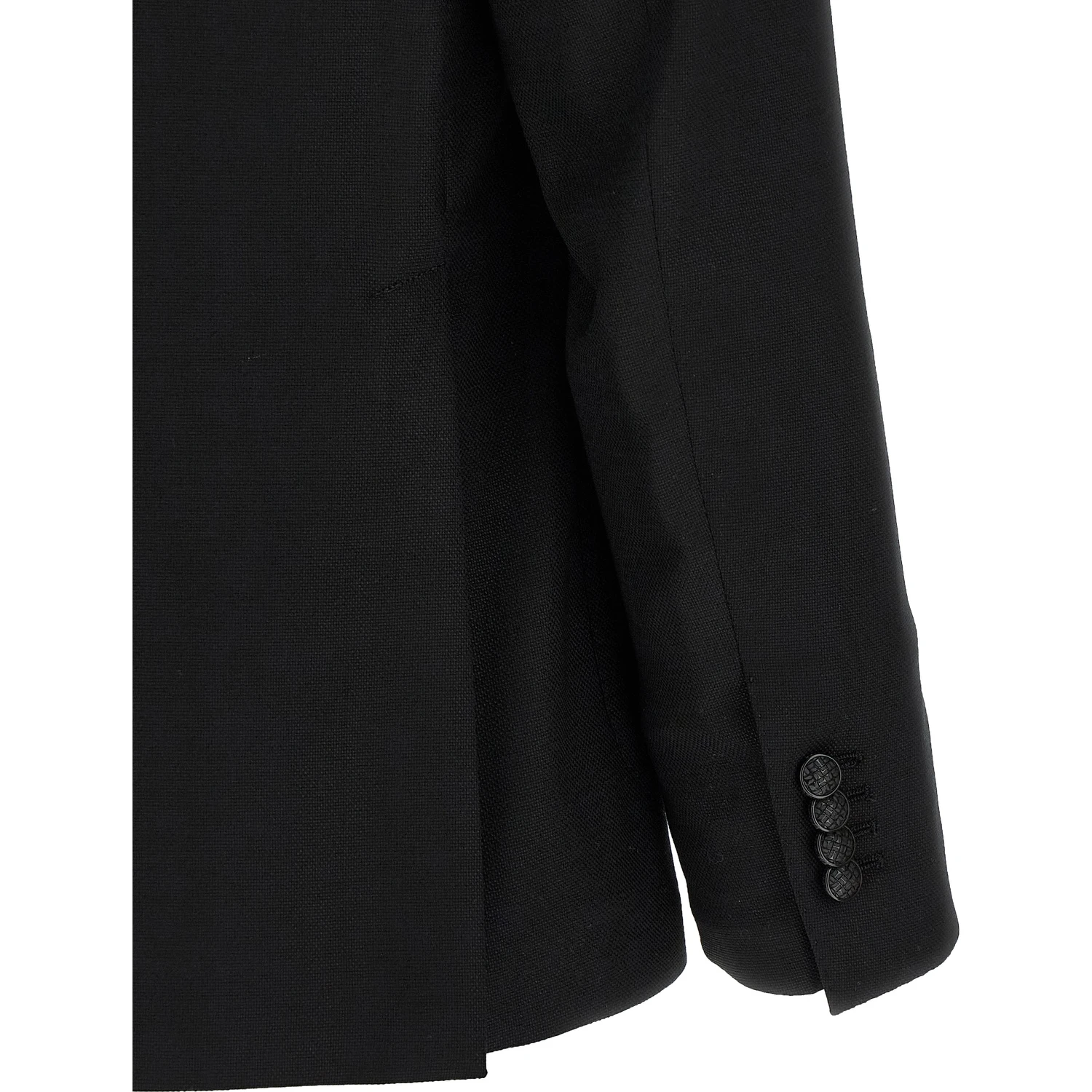 Black Virgin Wool Blazer
