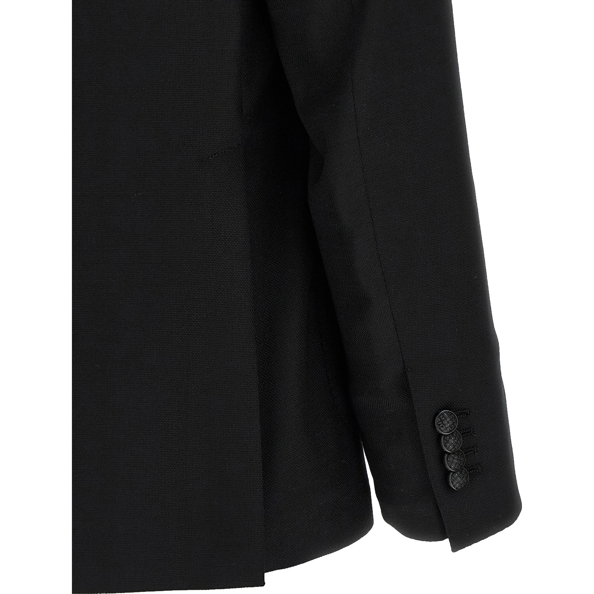 Black Virgin Wool Blazer