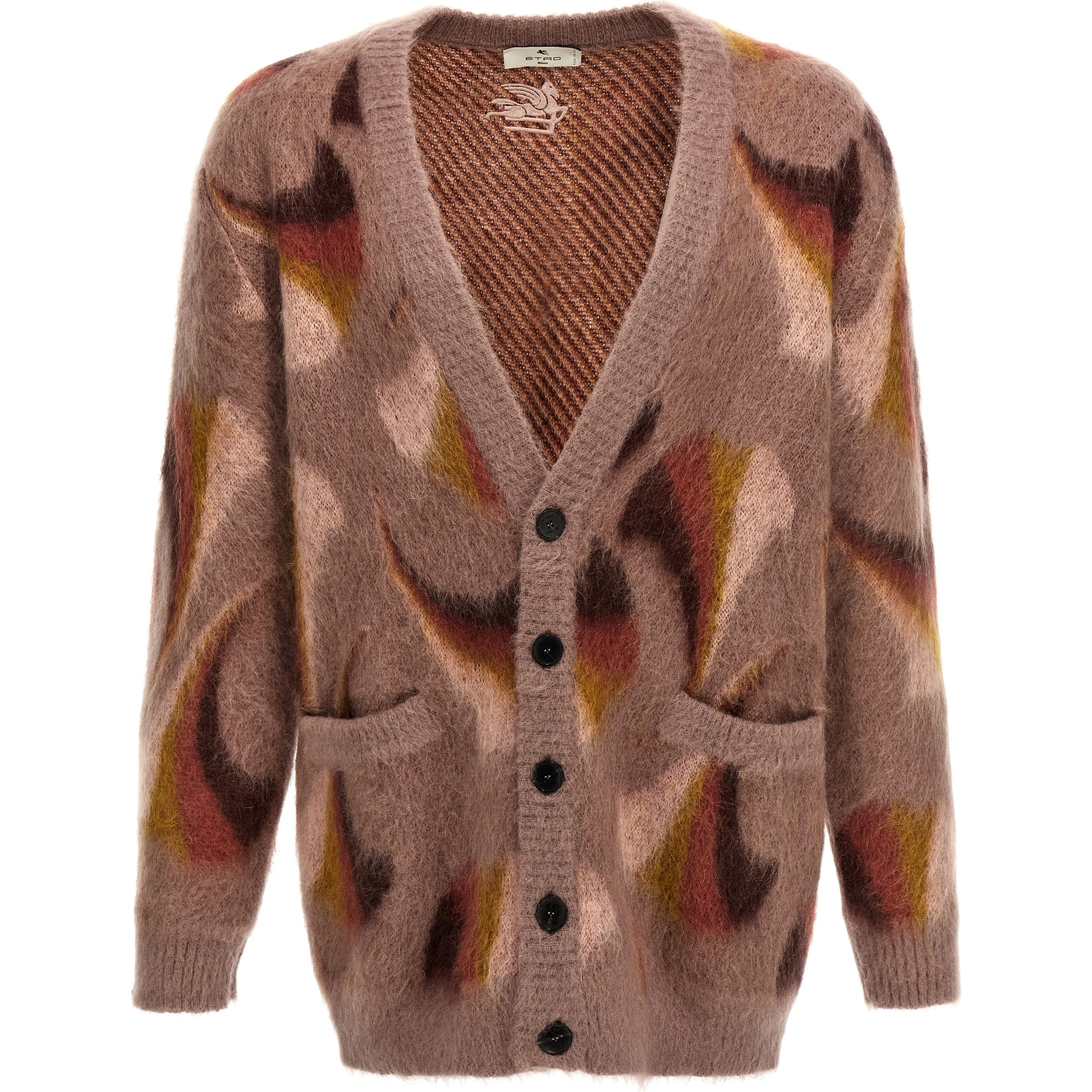 Multicolor Wool Cardigan