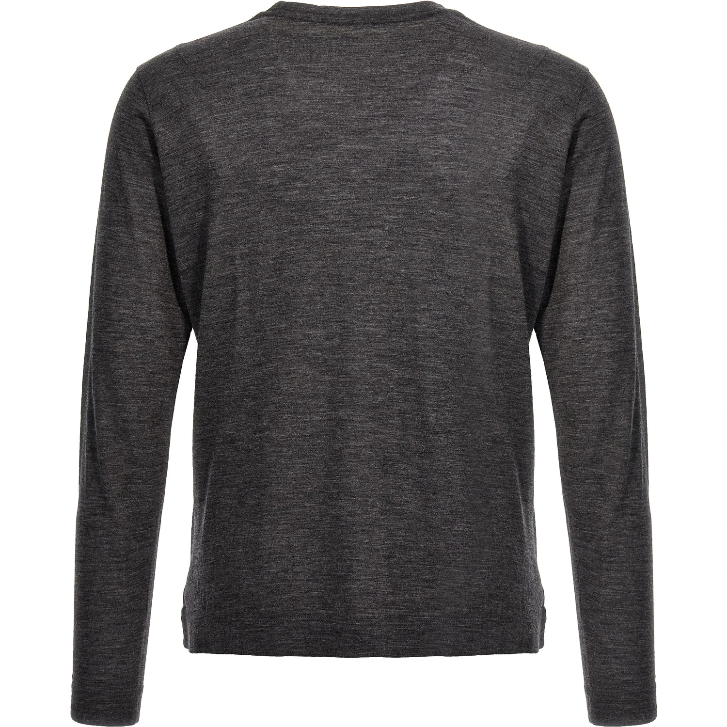 Gray Virgin Wool Cardigan
