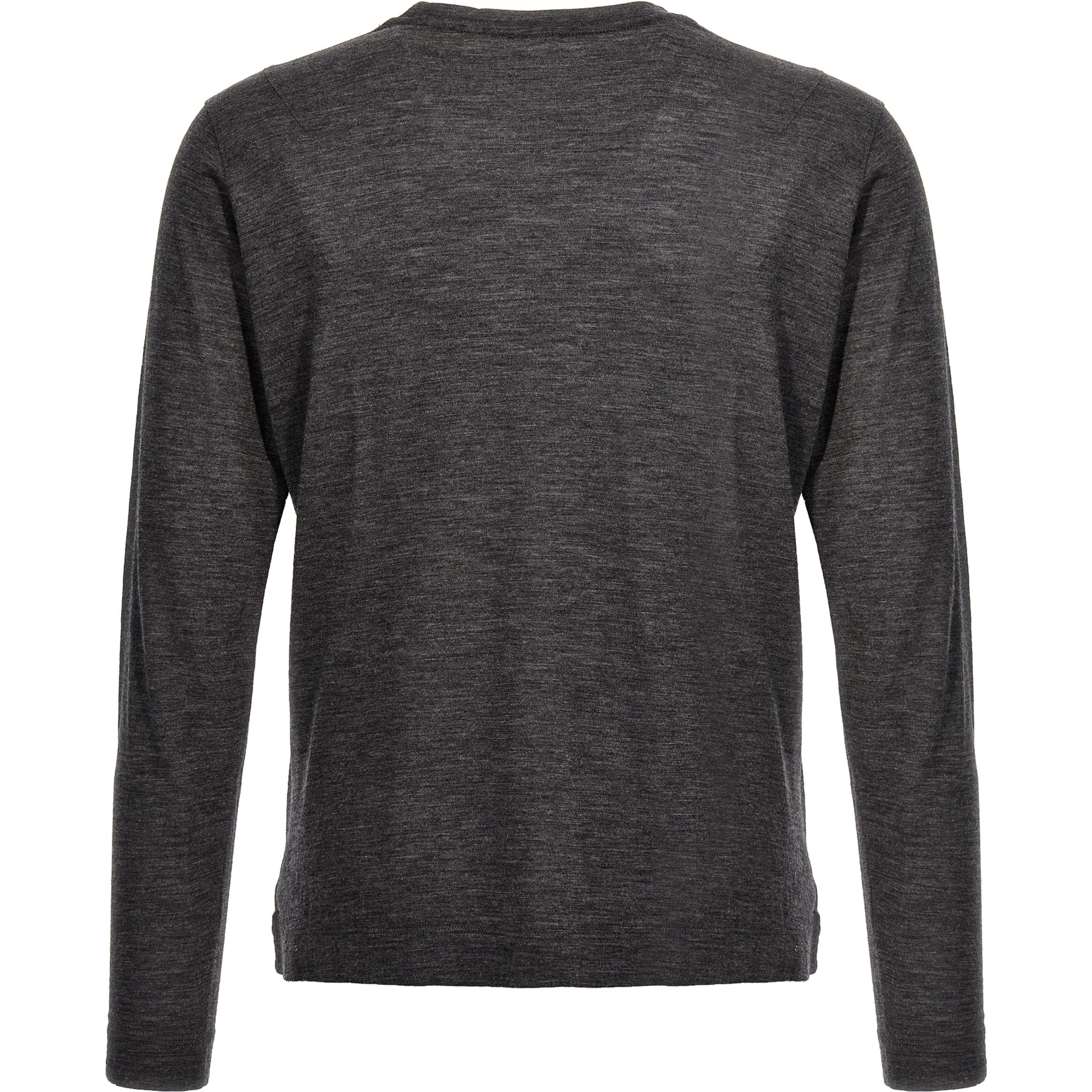 Gray Virgin Wool Cardigan