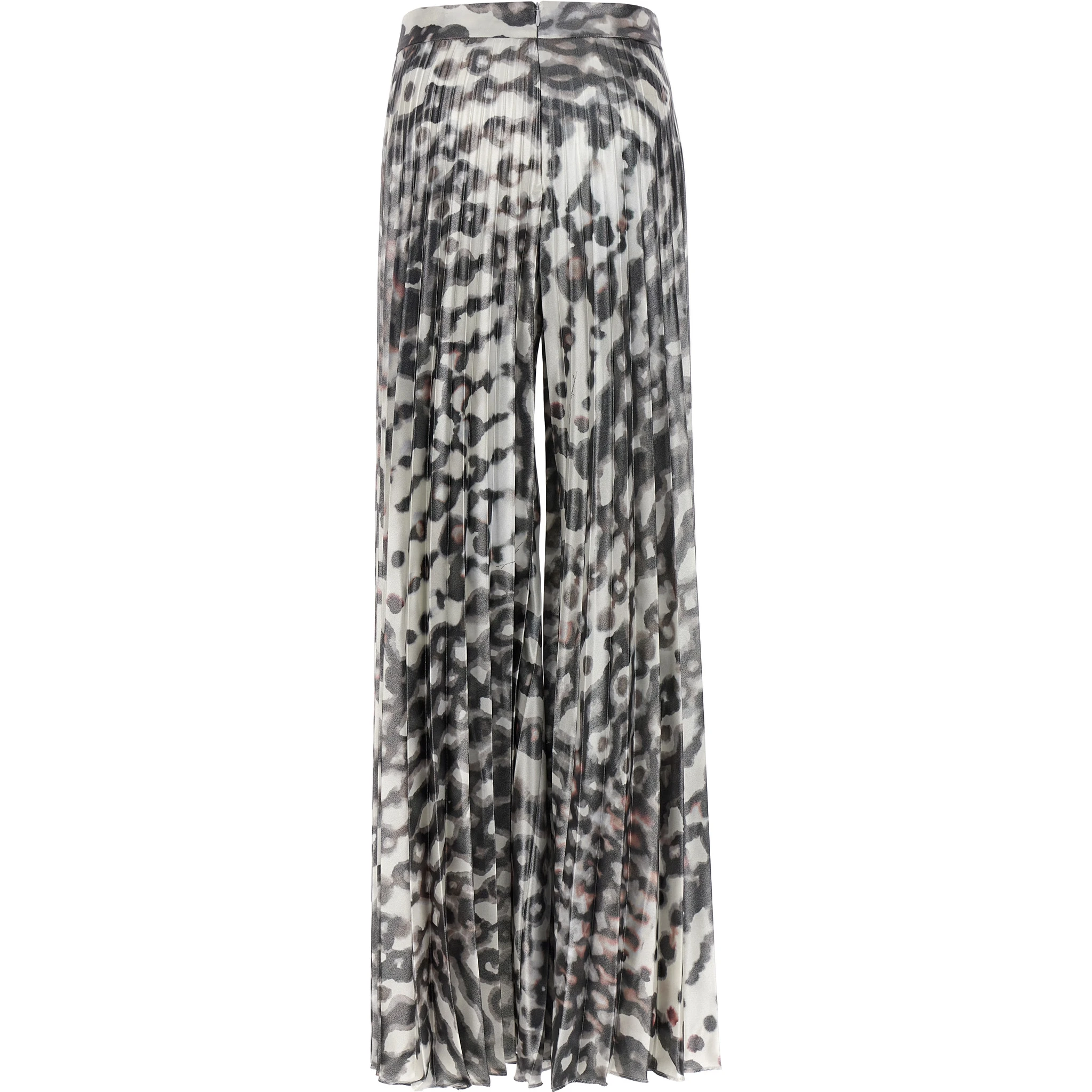Multicolor Polyester Long Skirt