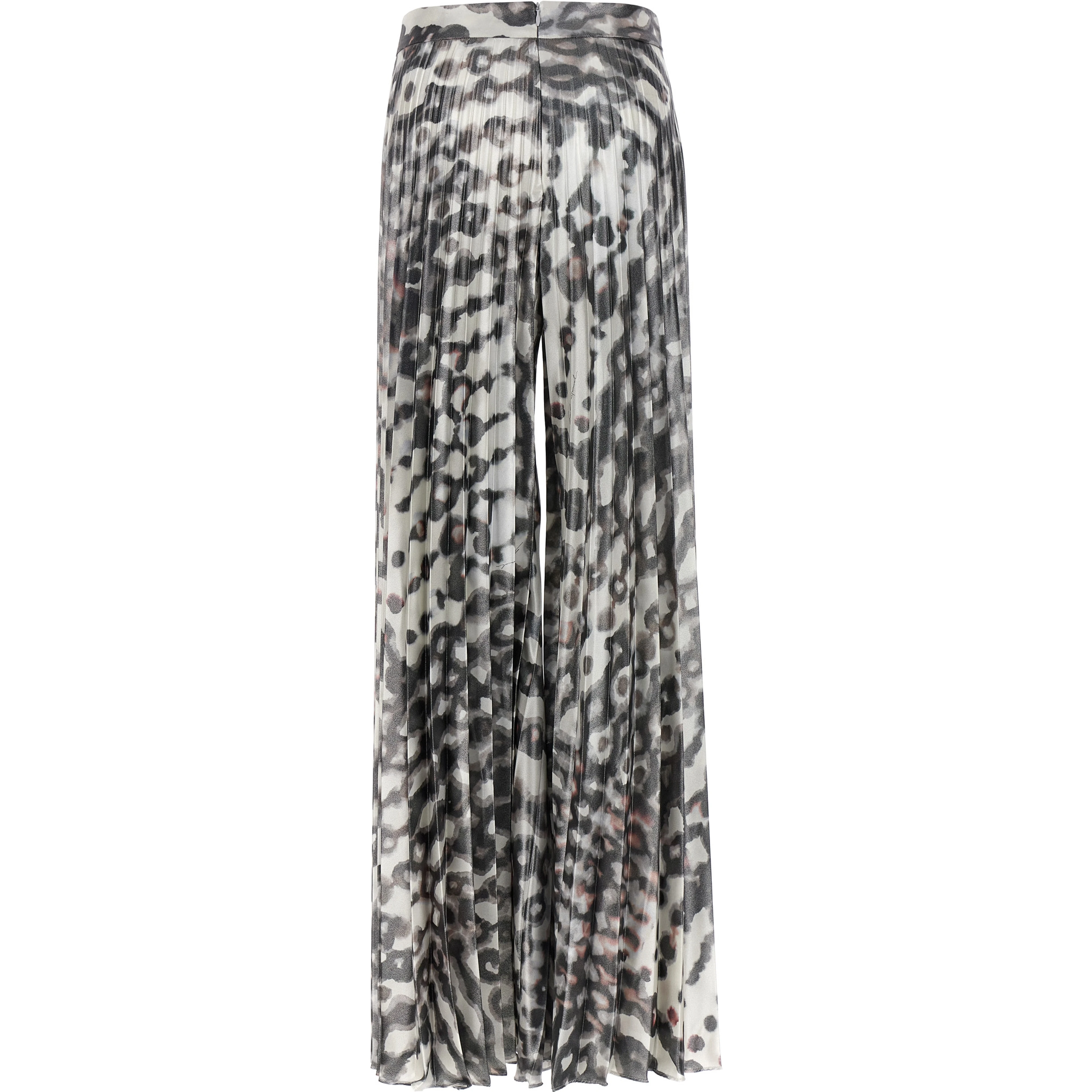 Multicolor Polyester Long Skirt