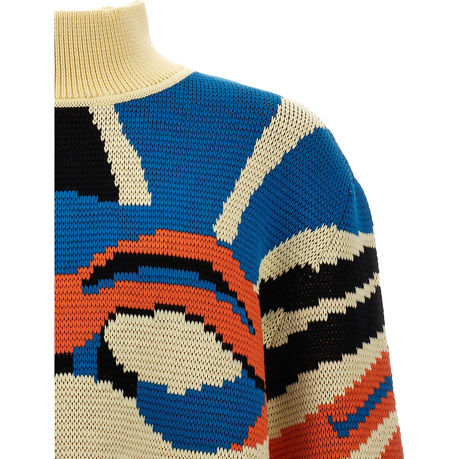 Multicolor Virgin Wool Cardigan