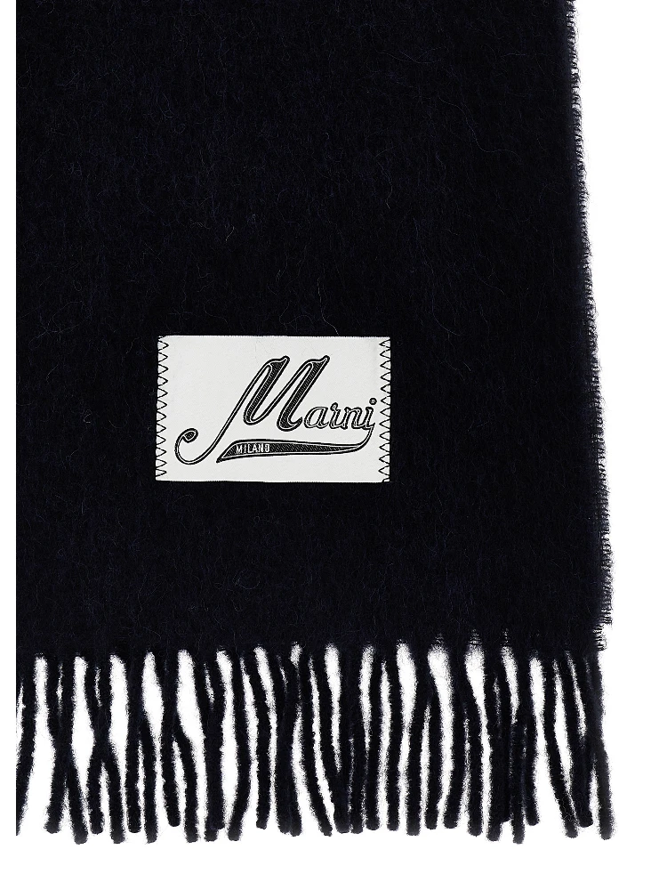 Blue Wool Scarf alternative