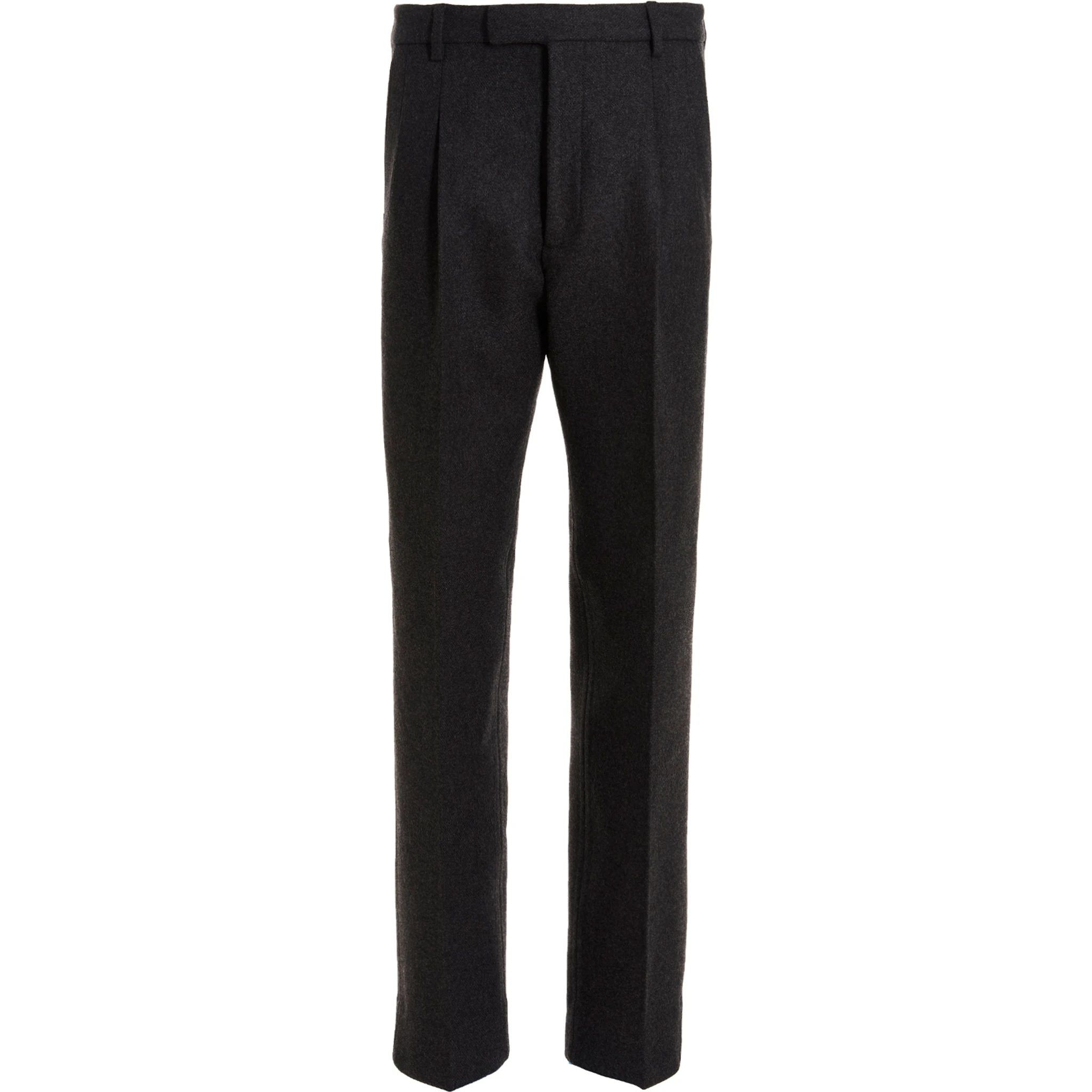 Gray Wool Dress Pants