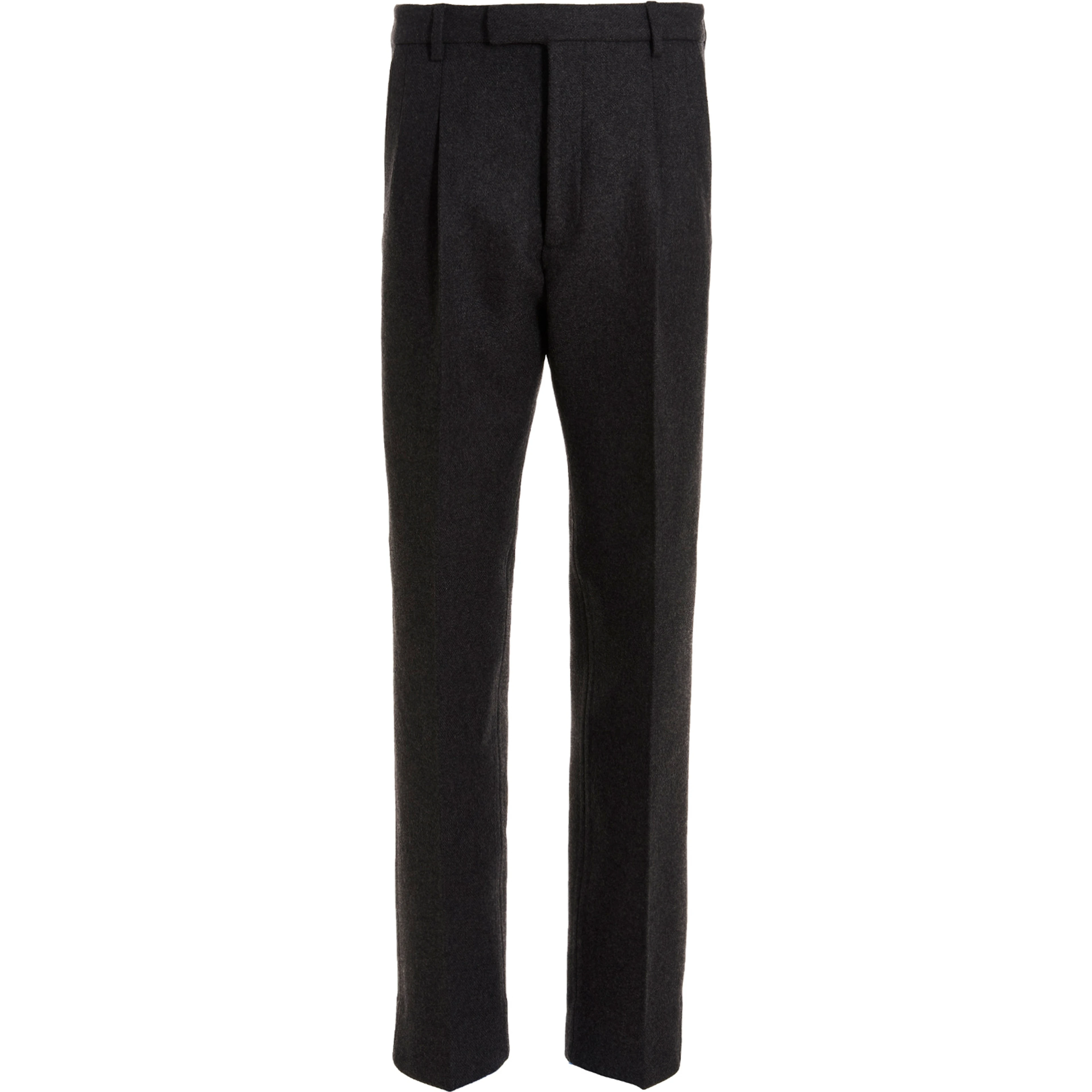 Gray Wool Dress Pants