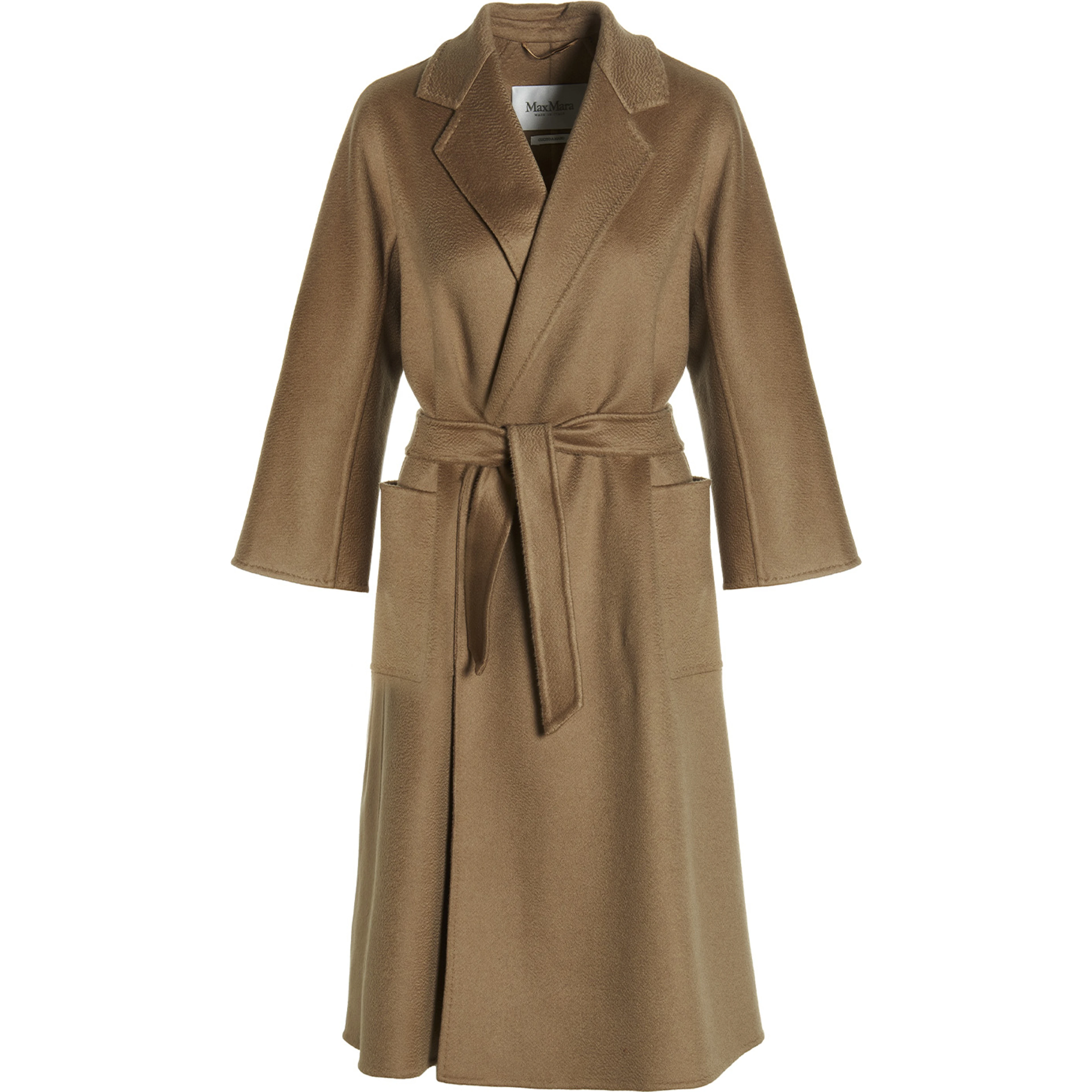 Beige Cashmere Coat
