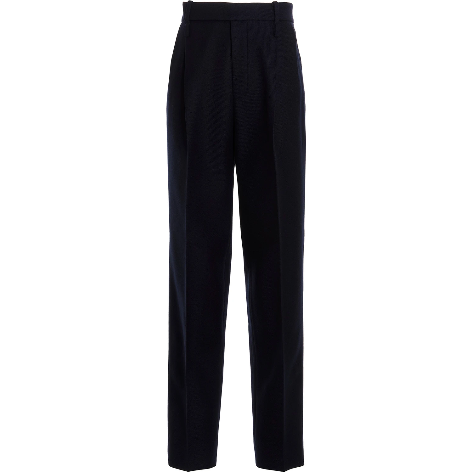 Blue Cashmere Casual Pants