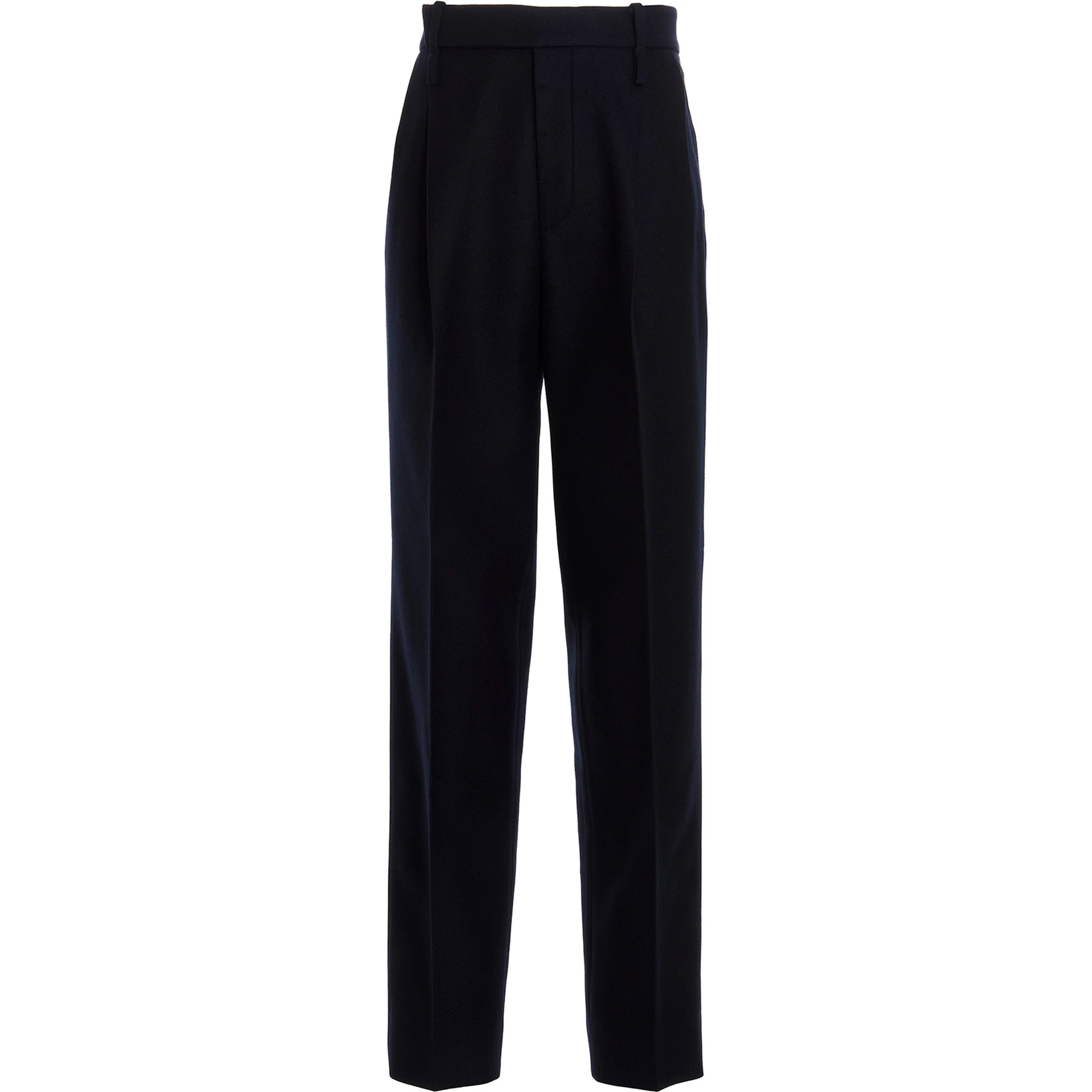 Blue Cashmere Casual Pants