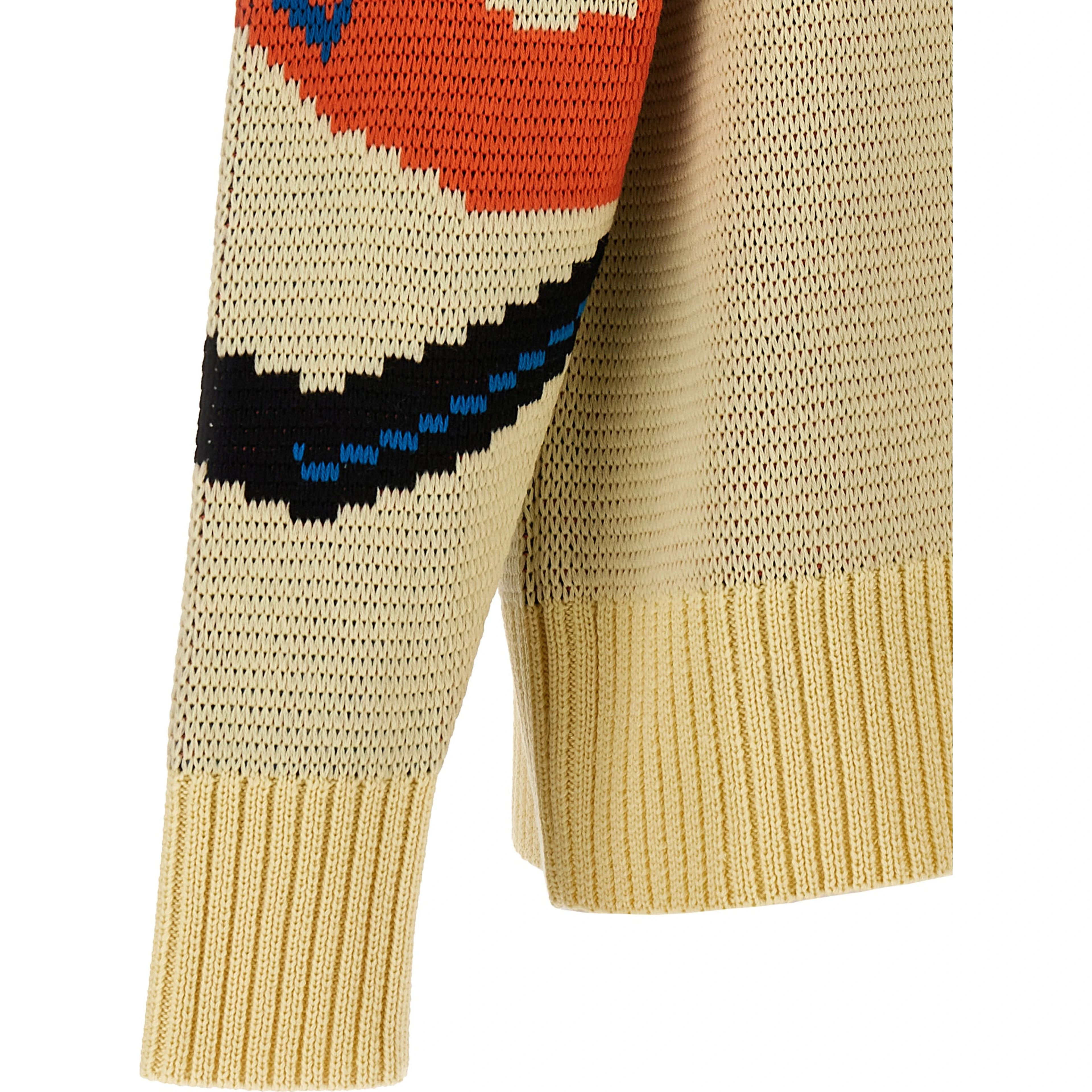 Multicolor Virgin Wool Cardigan