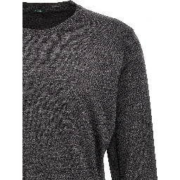 Gray Virgin Wool Cardigan