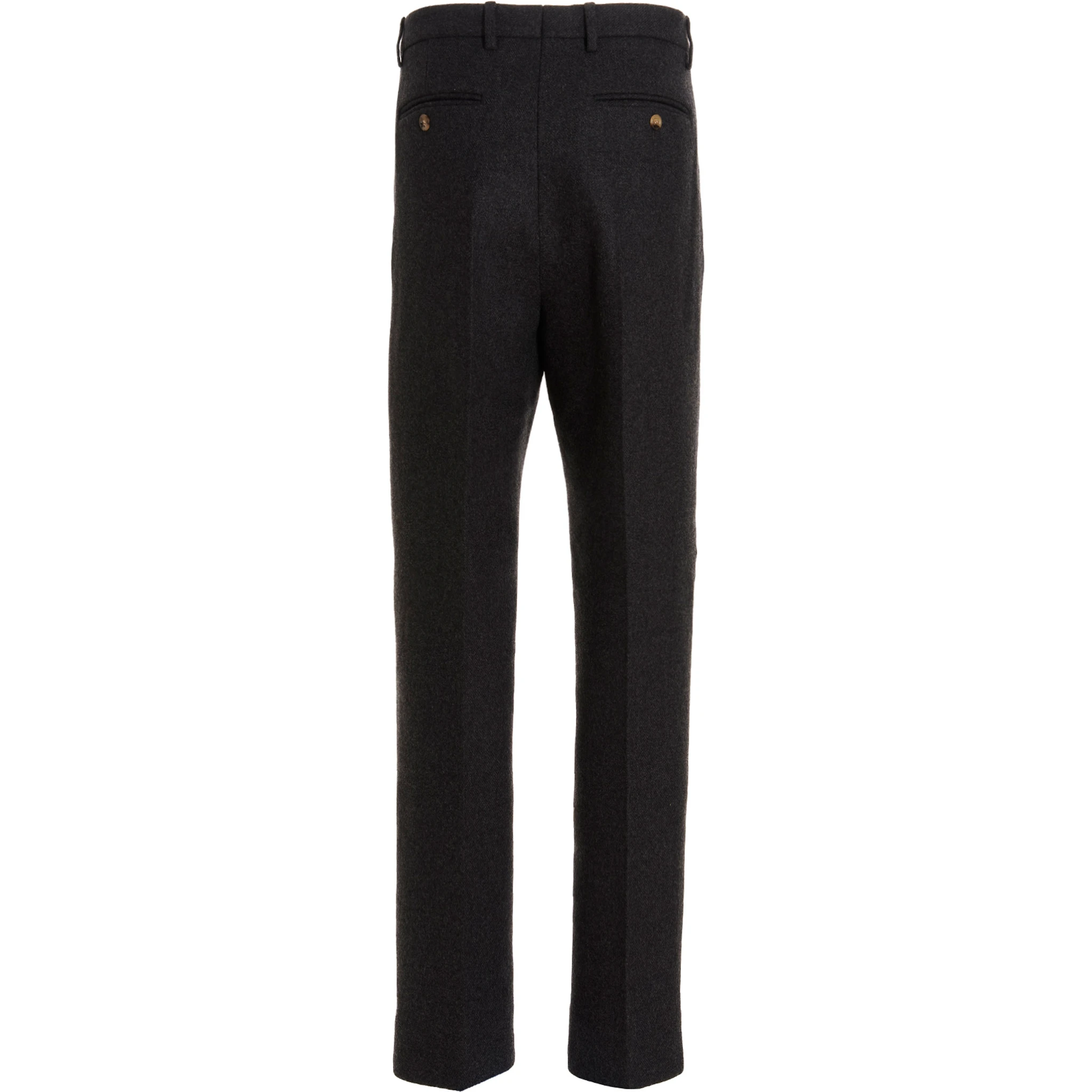 Gray Wool Dress Pants