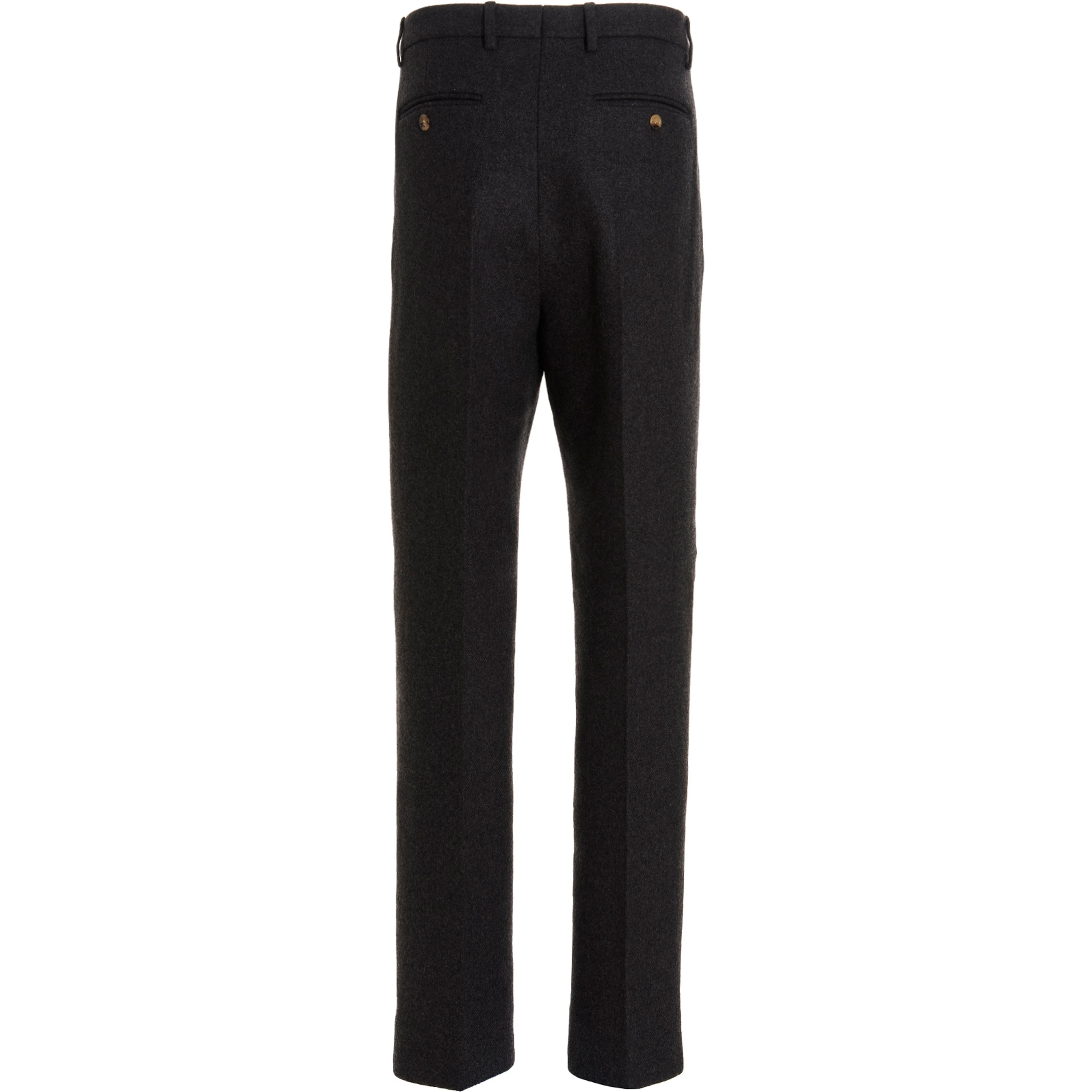 Gray Wool Dress Pants